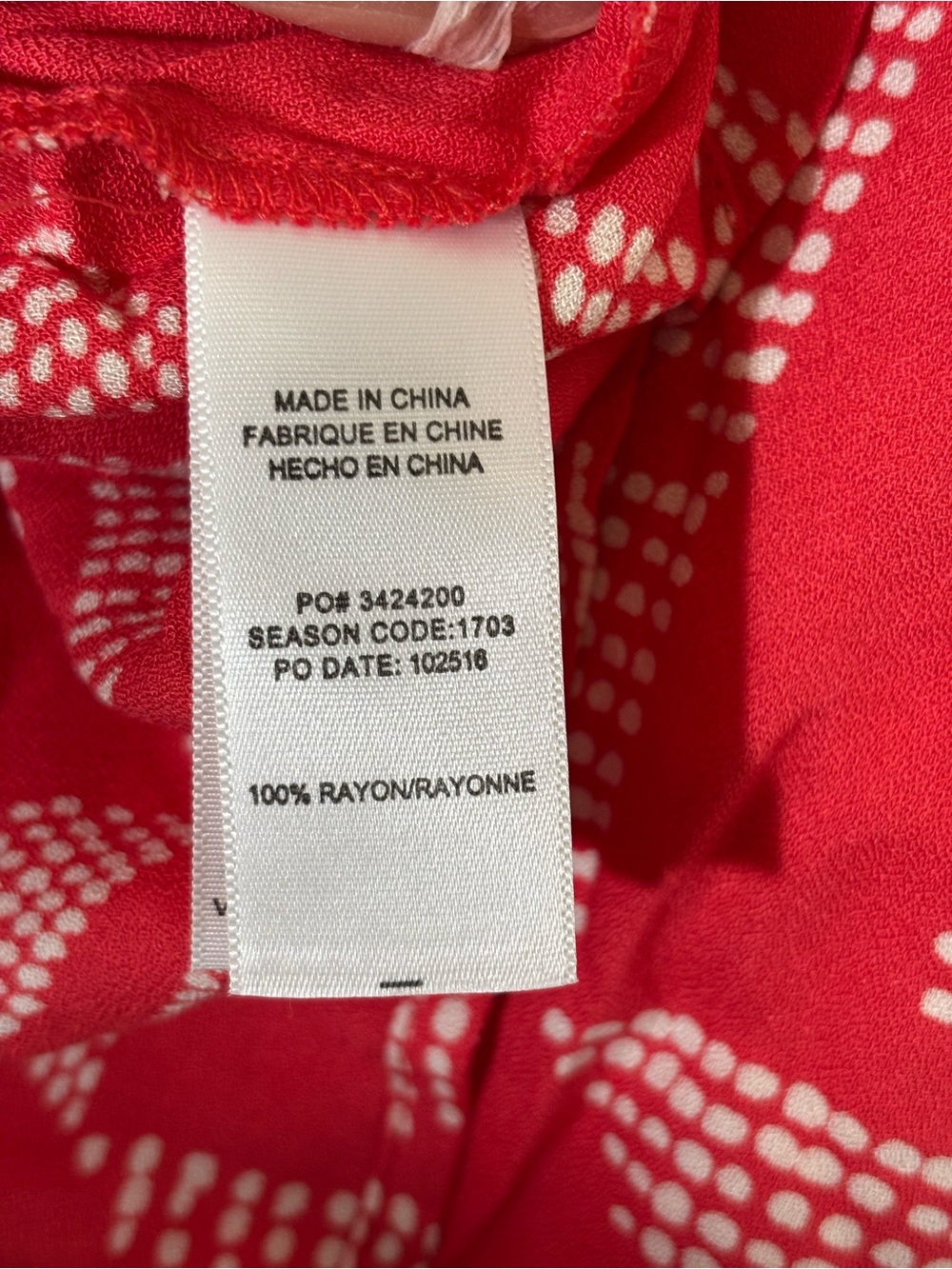 NWT Splendid Red Coral White Geometric One Shoulder Ruffle Top XS Extra Small - Picture 12 of 13